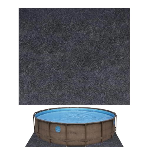 Niktule Pool-Pad, Pool-Liner-Pad - Unterpool-Polsterung, Liner-Pad,Unter dem Pool-Pad, Schwimmbadfolie, Pool-Bodentuch zur Pannenverhinderung und zur Verlängerung der Lebensdauer der Folie von Niktule