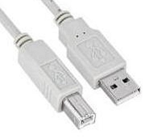 Nilox nx090301101 USB-Kabel – USB Kabel (USB A, USB B, Stecker/Stecker, weiß) von Nilox