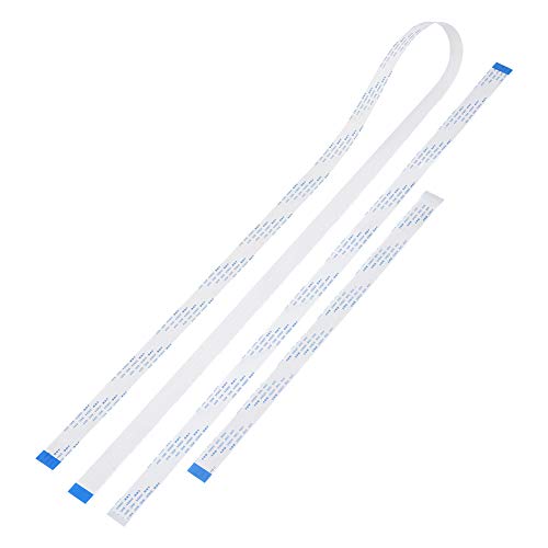 Nimomo FFC-Kabel, flexibel, 3 Stück/Set, 15-polig, 30 cm, 50 cm, 100 cm, FFC-Flachbandkabel, flexibel, für Raspberry-Modul-Kamera von Nimomo