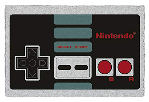 Nintendo NES Controller Fußmatte Dekomatte Innenbereich | Design Türmatte 60x40 cm von Nintendo