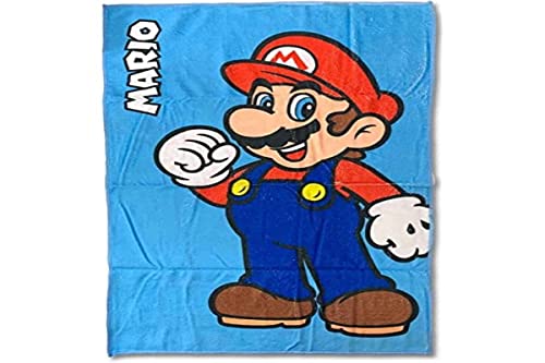 Scificollector Super Mario Handtuch – Mario (kein Badetuch), Maße: 80 x 50 cm von Nintendo