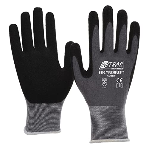 NITRAS 8800 Flexible Fit Allroundhandschuhe Gartenhandschuhe, hohe Abriebfestigkeit, sehr guter Grip - VPE 12 Paar, Größe:6 NITRAS 8800 Flexible Fit Allroundhandschuhe Gartenhandschuhe, hohe Abriebfestigkeit, sehr guter Grip - VPE 12 Paar, Größe:6 von Nitras