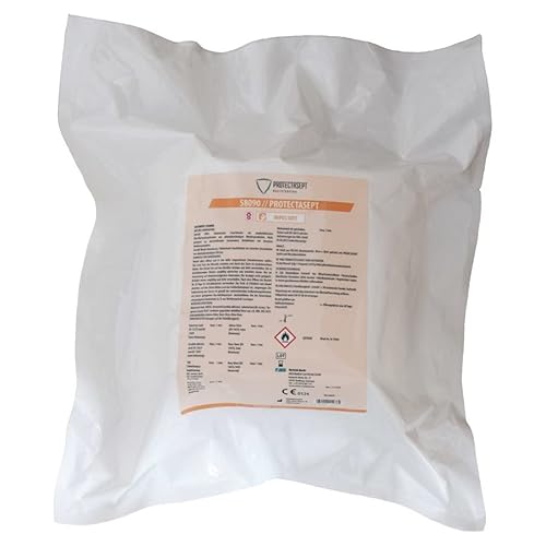 Nitras 58090 PROTECTASEPT SOFT Wipes Flächendesinfektionstücher, 30cm Breite, 28cm Länge, 90 Stück Nitras 58090 PROTECTASEPT SOFT Wipes Flächendesinfektionstücher, 30cm Breite, 28cm Länge, 90 Stück von Nitras