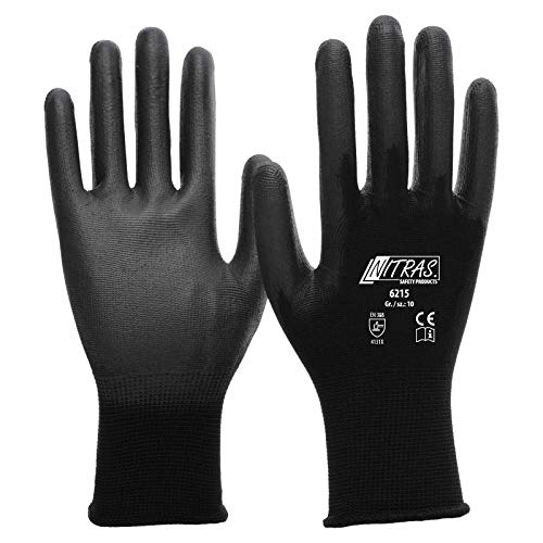 Nitras 60 Paar 6215 Nylon Strickhandschuh Schutzhandschuhe Gartenhandschuhe, Größe:9 Nitras 60 Paar 6215 Nylon Strickhandschuh Schutzhandschuhe Gartenhandschuhe, Größe:9 von Nitras