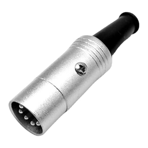 5 Pin Audioadapter - -Stecker, Lautsprecher Jack | -Pin-Mikrofon-Kabelanschluss Für Bühnenausrüstung, Projektor-Sound-Integration, Audioaufzeichnungsgetriebe, Mixerboards, Broadcast-Signalgeb 5 Pin Audioadapter - -Stecker, Lautsprecher Jack | -Pin-Mikrofon-Kabelanschluss Für Bühnenausrüstung, Projektor-Sound-Integration, Audioaufzeichnungsgetriebe, Mixerboards, Broadcast-Signalgeb von Nixiara