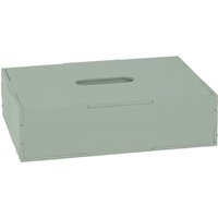 Nofred - Aufbewahrungsbox mit Deckel, 33,5 x 9 x 24 cm, olivgrün von Nofred