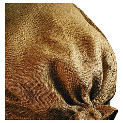 NOOR Jutesäcke natur (extra stark) I SB-Pack Größe S (60 x 105cm) I 3 Gartensäcke zur Lagerung von Gartenabfällen I Lebensmittelsichere Jutetasche mit gesäumter Öffnung I Wiederverwendbar und recycelbar von NOOR