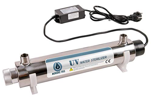 UV Ultraviolett Edelstahl Sterilisator 55W Glühfaden Lampe HQ von Nordic Tec