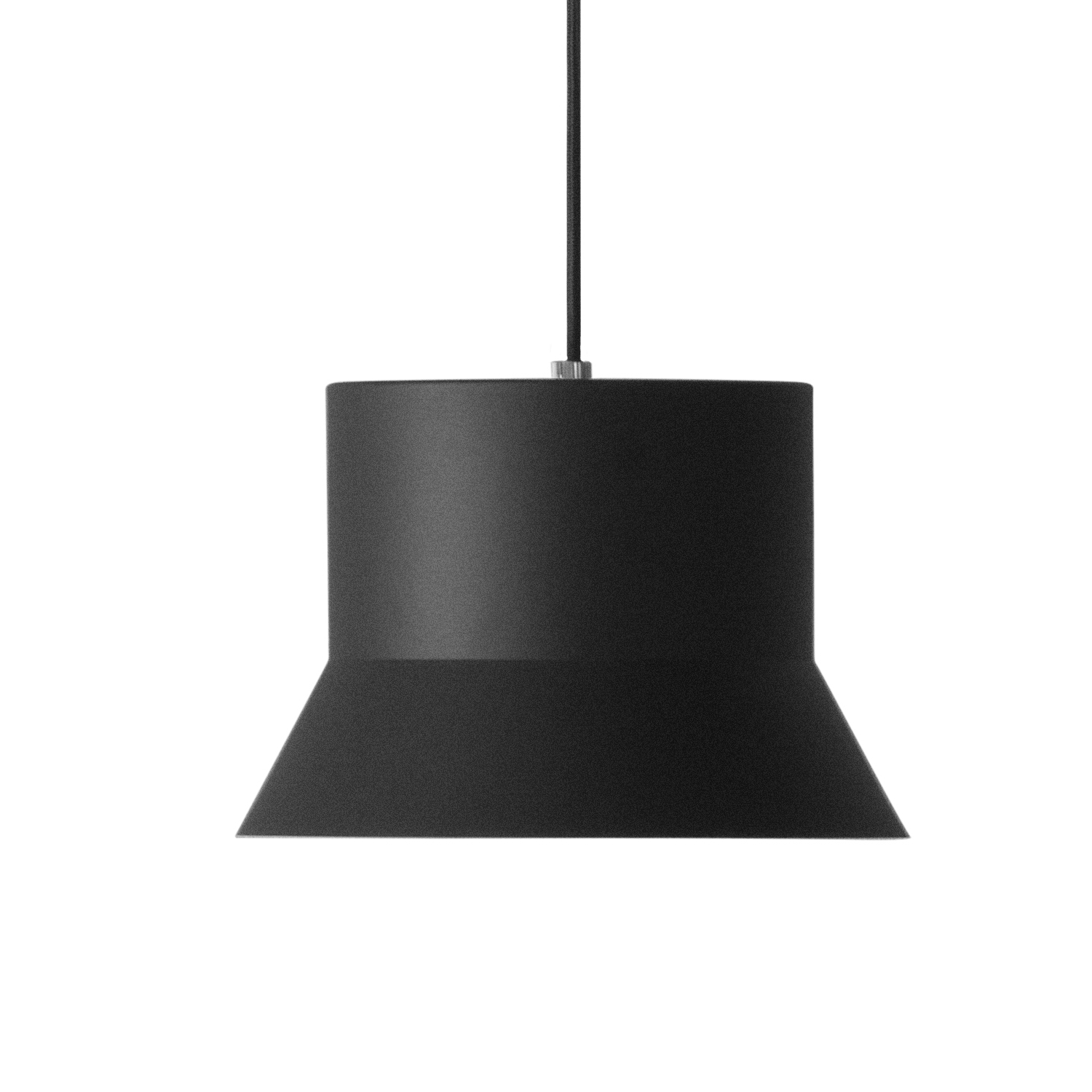 Normann Copenhagen - Hat Pendelleuchte L - schwarz/HxØ 17x25cm/Fassung 1x E27 max. 8W von Normann Copenhagen