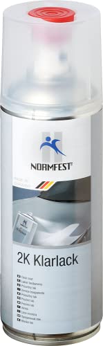 Normfest 2K Klarlack UV-beständiger Lack Spraydose Hochglanz 400ml von Normfest