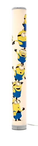 Northpoint LED Minions Turm Stehlampe Lichtsäule 100cm glatt Standleuchte Stehleuchte dimmbar Farbwechsel mit Fernbedienung von Northpoint