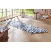 NORTHRUGS Läufer "Jardin", rechteckig, Wendeteppich, In-& Outdoor, Vintage, Balkon, Garten, Wohnzimmer, Flur von Northrugs