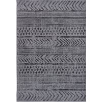 NORTHRUGS Teppich "BIRI Wendeteppich", rechteckig, In-& Outdoor, Wetterfest, Balkon, Garten, Wohnzimmer, Wasserfest, Boho von Northrugs