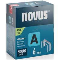 Novus - Tackerklammer Typ 53 6 mm 5000 Stück Feindrahtklammern Novus - Tackerklammer Typ 53 6 mm 5000 Stück Feindrahtklammern von Novus