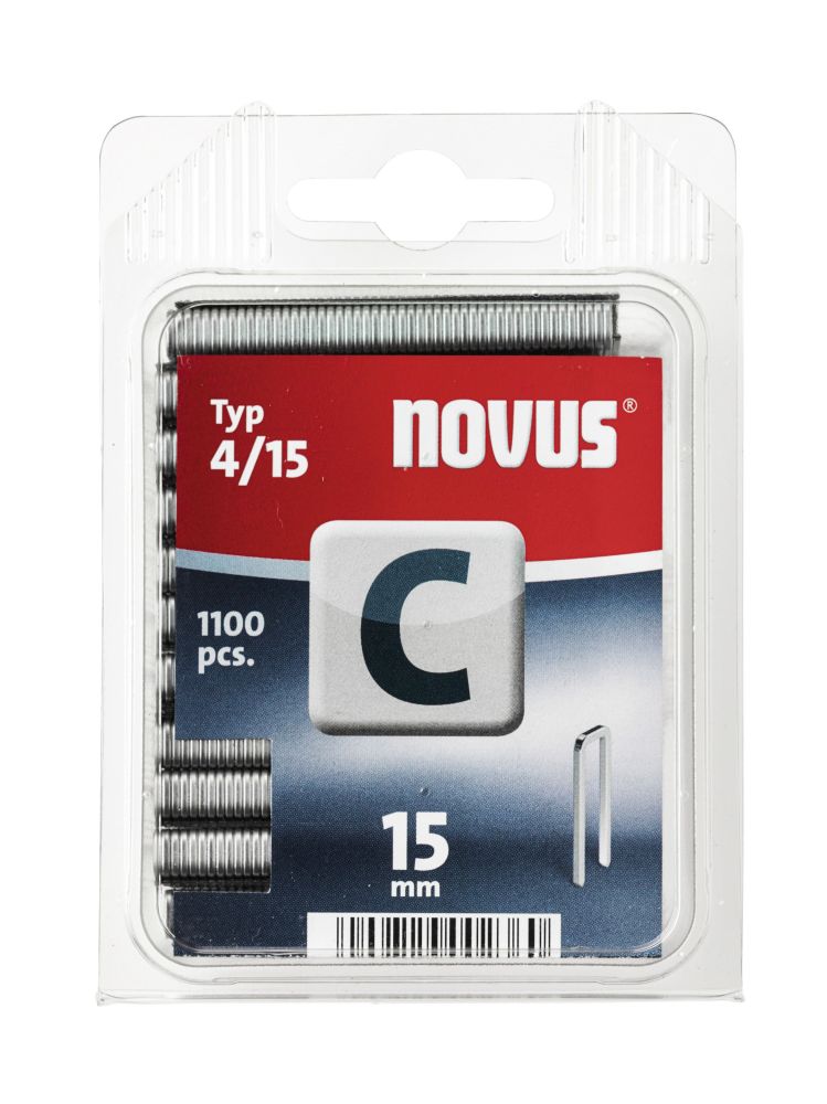 Novus Tackerklammer Typ C 4/15 1100 Stück Novus Tackerklammer Typ C 4/15 1100 Stück von Novus