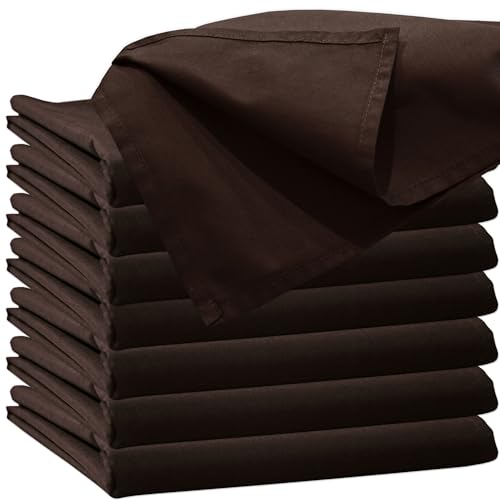 Glatte Bettlaken ohne Gummizug Bettlaken 140 x 200 cm Braun Uni Baumwolle Einfache Klassische Hotel Bettücher ohne Spanngummi Laken Leintuch Haushaltstuch Doppelbett Singles Einzelbett von Nurtextil24