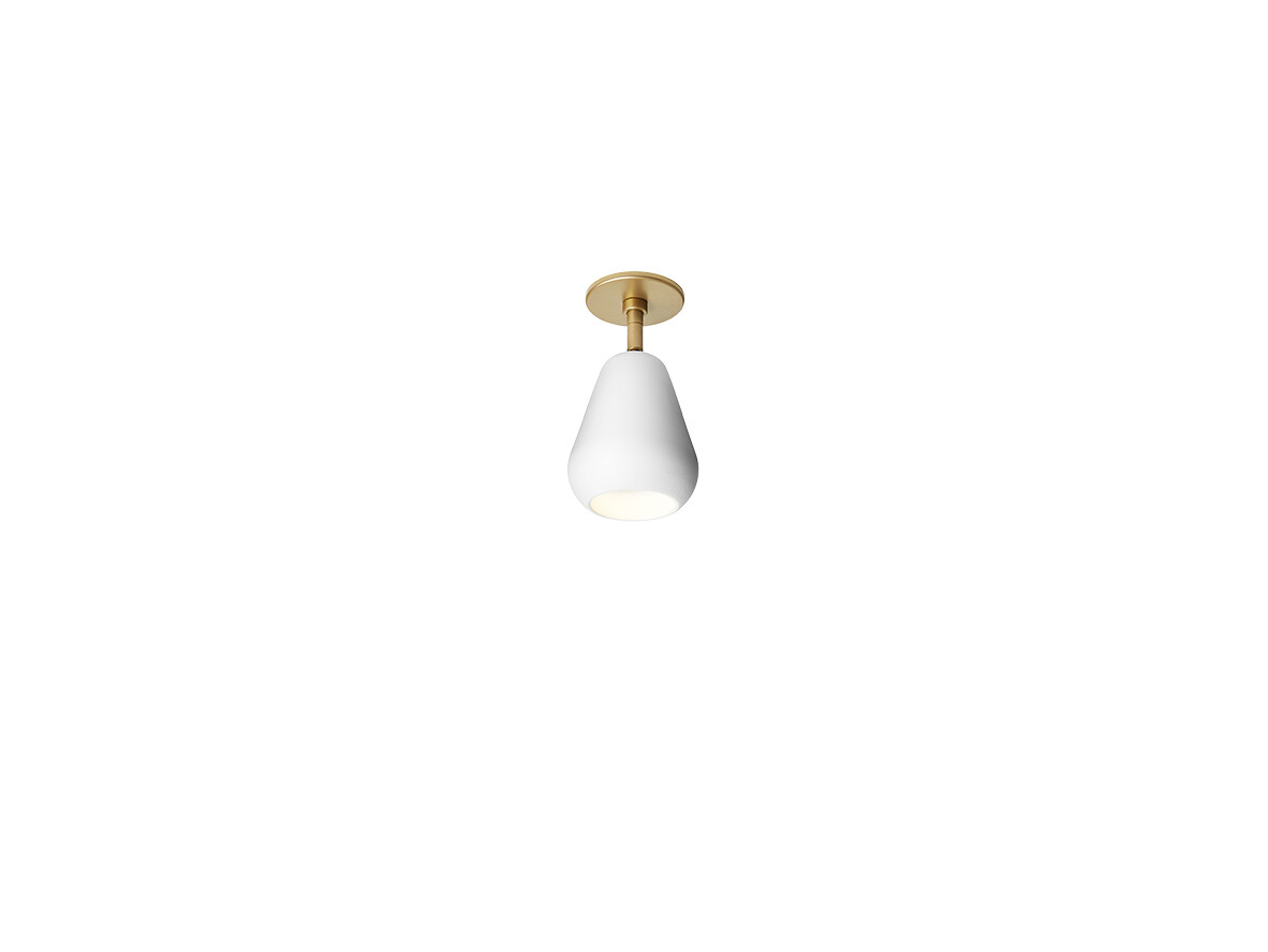 Nuura - Anoli Spot Recessed Wand-/Deckenleuchte Nordic Gold/White Nuura von Nuura