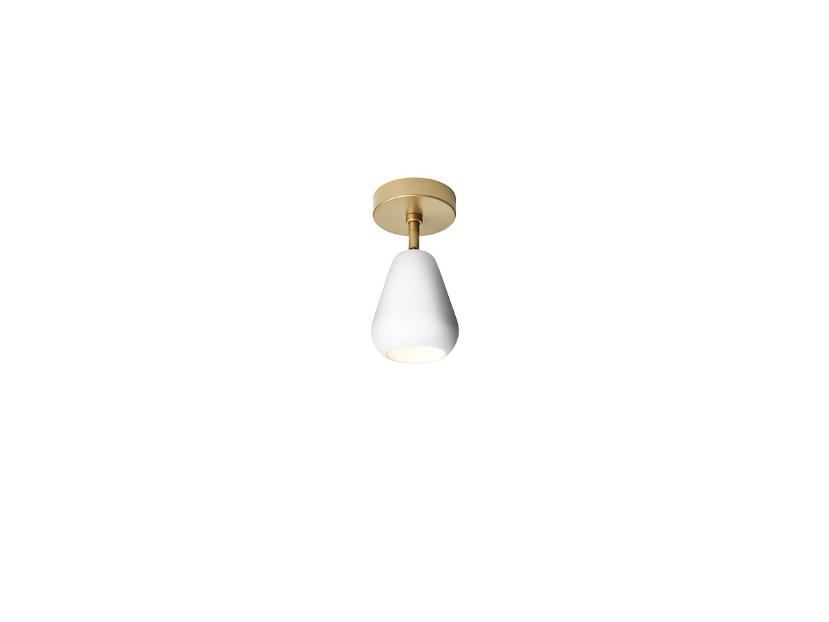 Nuura - Anoli Spot Surface Wand-/Deckenleuchte Nordic Gold/White Nuura von Nuura