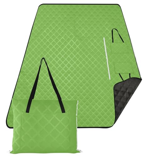 ODAWA Undefined Picknickdecke, verstaubar, leicht zu tragen, kompakte Tragetasche, Decken, faltbar, Sand-Strandmatte, 203,2 x 299,7 cm von ODAWA