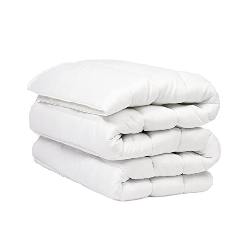 OHS Matratzenauflage mit tiefer Füllung, Super-King-Size-Bett, Dicker Matratzenschoner, Anti-Allergie-Matratzenauflage für Super-Kingsize-Betten von OHS