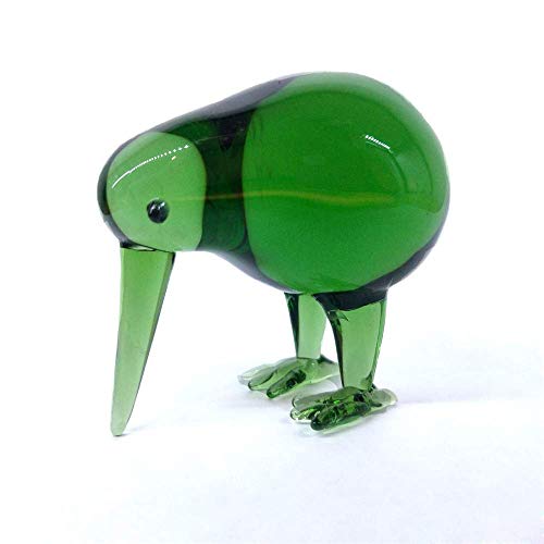 ONDIAN CHUNCIN - Glas Vogel Statue Penguin Kolibri Skulptur Figur Neue Hochzeit Geschenk Hauswarming Wohnzimmer Fenster Ornament Home Büro Desktop Decor Kunsthandwerk (Color : E) von ONDIAN