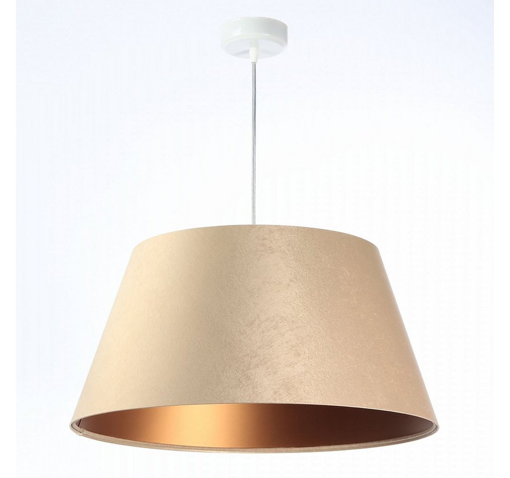 ONZENO Pendelleuchte Big bell Elegant Sleek 1 50x27x27 cm, einzigartiges Design und hochwertige Lampe von ONZENO