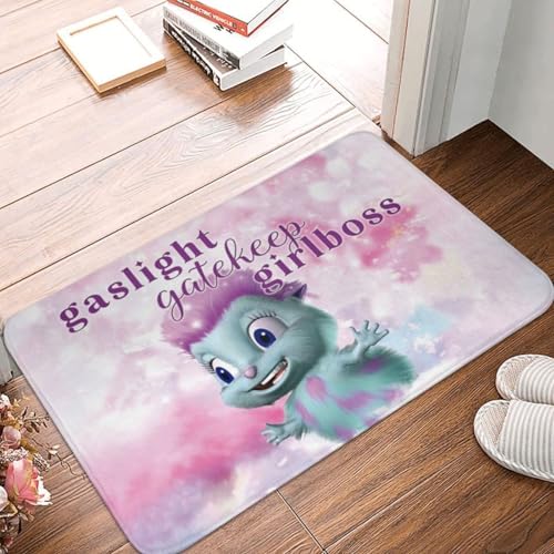 OOAHJEID Fußmatte Badteppich Teppich Gaslight Gatekeep Girlboss Bibble Front Anti-Rutsch Outdoor Wasserdicht Küchenteppich OOAHJEID Fußmatte Badteppich Teppich Gaslight Gatekeep Girlboss Bibble Front Anti-Rutsch Outdoor Wasserdicht Küchenteppich von OOAHJEID