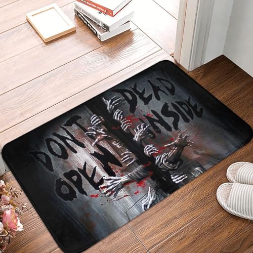 OOAHJEID Fußmatte Badteppich Teppich Horror Zombie TV-Show The Walking Dead The Walking Dead Matte Anti-Rutsch-Fußmatte für den Außenbereich WC-Eingangsteppich OOAHJEID Fußmatte Badteppich Teppich Horror Zombie TV-Show The Walking Dead The Walking Dead Matte Anti-Rutsch-Fußmatte für den Außenbereich WC-Eingangsteppich von OOAHJEID