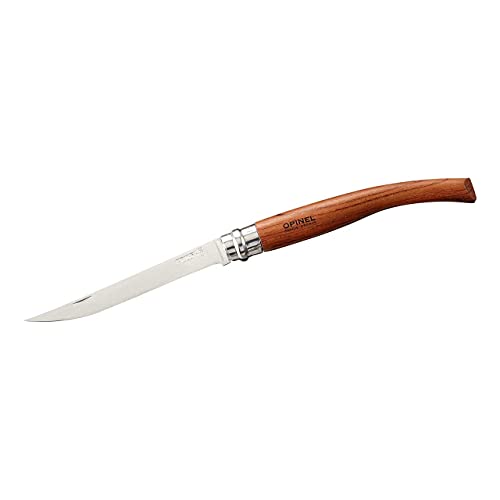 OPINEL Messer N°12, Slim-Line, rostfrei, Padouk, Taschenmesser mit Edelstahl Klinge, scharfes Klappmesser & Outdoor-messer für Camping, Wandern oder Jagd OPINEL Messer N°12, Slim-Line, rostfrei, Padouk, Taschenmesser mit Edelstahl Klinge, scharfes Klappmesser & Outdoor-messer für Camping, Wandern oder Jagd von OPINEL