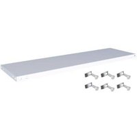 Orion Regalsysteme K13040M/051 Fachboden (B x T) 1300mm x 400mm Stahl kunststoffbeschichtet Lichtgra von ORION REGALSYSTEME