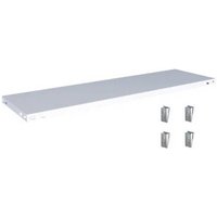 Orion Regalsysteme K13040S/040 Fachboden (B x T) 1300mm x 400mm Stahl kunststoffbeschichtet Lichtgra von ORION REGALSYSTEME