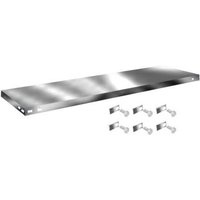 Orion Regalsysteme Z13040S/051 Fachboden (B x T) 1300mm x 400mm Stahl verzinkt Verzinkt Metallboden von ORION REGALSYSTEME