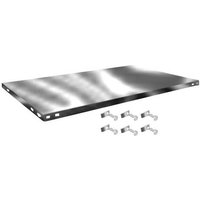 Orion Regalsysteme Z13080M/051 Fachboden (B x T) 1300mm x 800mm Stahl verzinkt Verzinkt Metallboden von ORION REGALSYSTEME