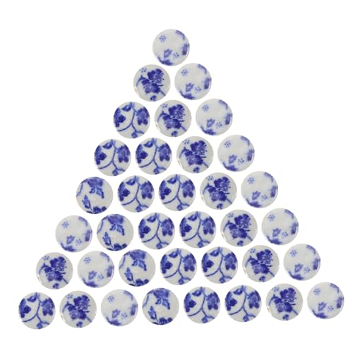 OSALADI Diy Keramische Mosaikfliesen Unregelmäßige Form für Bastelprojekte Blau Weiße Porzellanstücke für Vasen Bilderrahmen Lampen und Schmuckherstellung OSALADI Diy Keramische Mosaikfliesen Unregelmäßige Form für Bastelprojekte Blau Weiße Porzellanstücke für Vasen Bilderrahmen Lampen und Schmuckherstellung von OSALADI