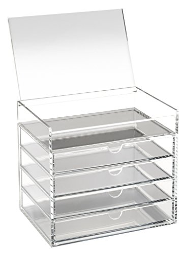 OSCO Acrylic 5 Drawer Chest with Flip-Up Lid, A3280 von OSCO