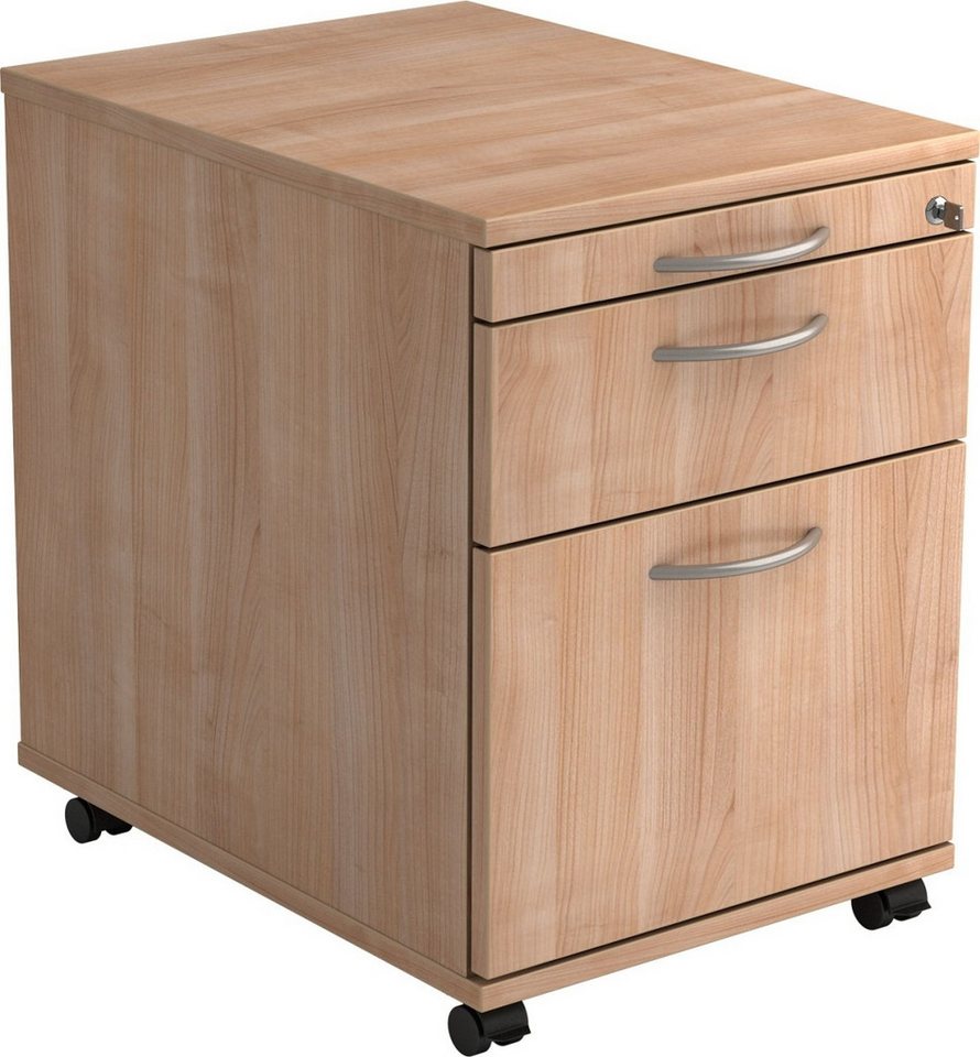 HAMMERBACHER Container Rollcontainer 58cm 1 Schub 1 Hängeregistratur Schloss Bogengriff Nussb HAMMERBACHER Container Rollcontainer 58cm 1 Schub 1 Hängeregistratur Schloss Bogengriff Nussb von HAMMERBACHER