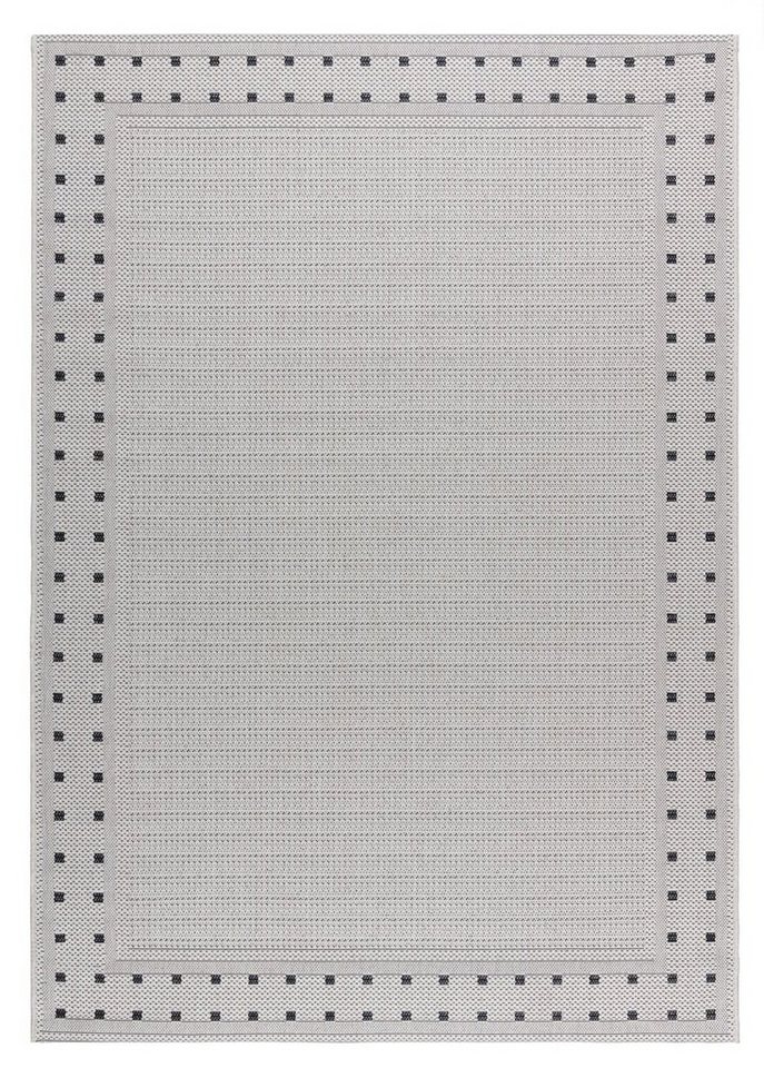 Outdoorteppich CABANA DOTS, Grau, Kunstfaser, 120 x 170 cm, rechteckig von OTTO