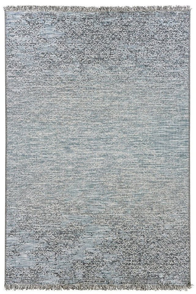 Outdoorteppich TWEED, Blau, Kunstfaser, 120 x 170 cm, rechteckig von OTTO