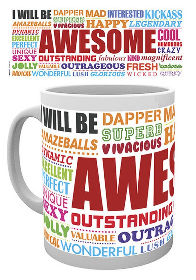 Tasse Motivational - Lizenz Tassen - Awesome Tasse Motivational - Lizenz Tassen - Awesome von OTTO