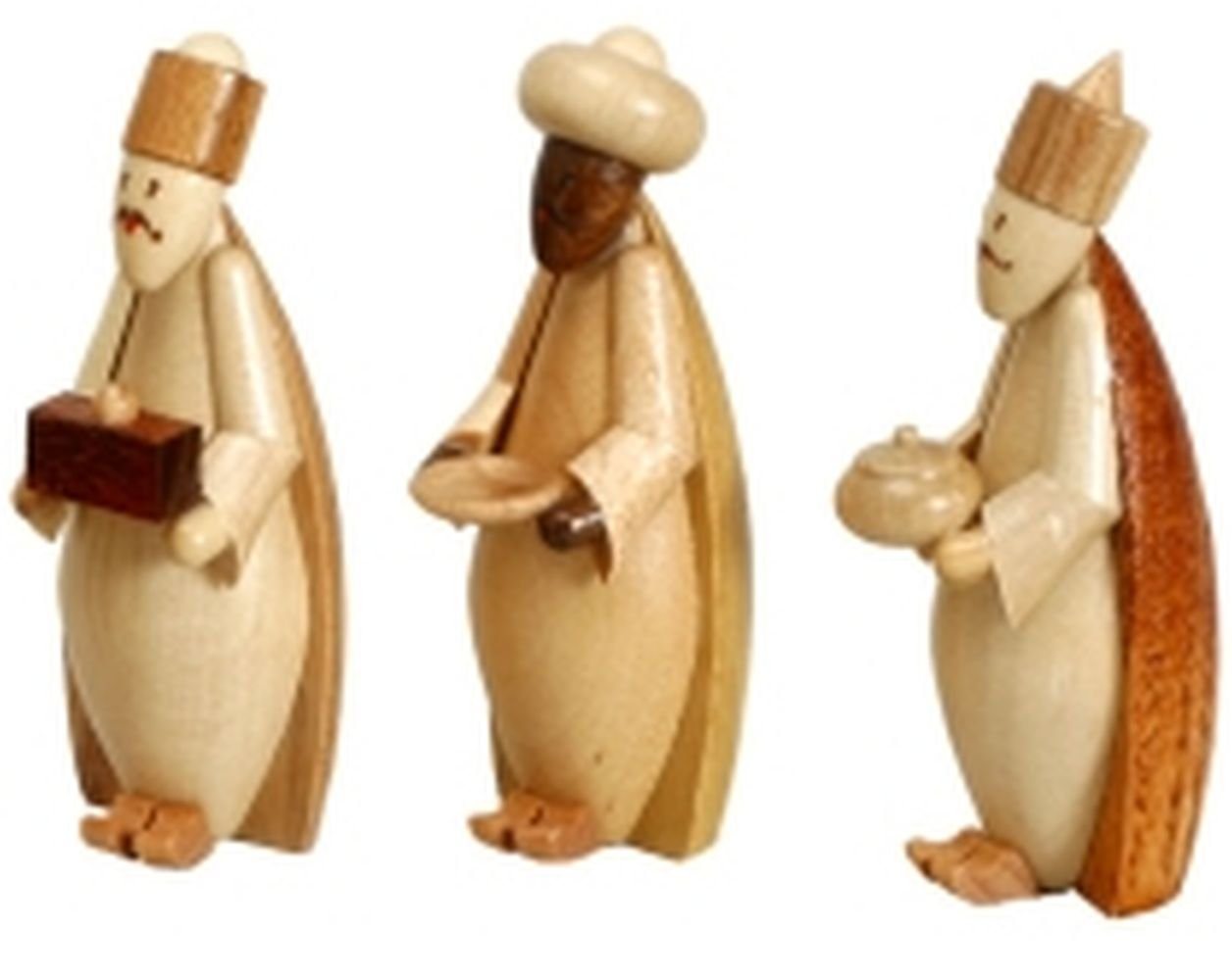 Weihnachtsfigur Miniaturfiguren Krippenfiguren natur Höhe 6,5cm NEU von OTTO