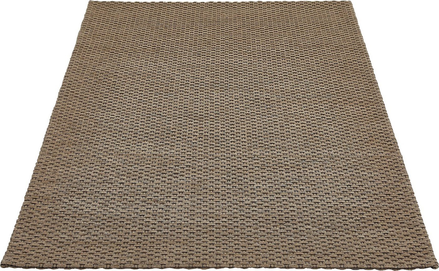 Wollteppich Nora, rechteckig, Höhe: 10 mm, Handweb-Teppich, Flachgewebe, handgewebt, reine Wolle von OTTO