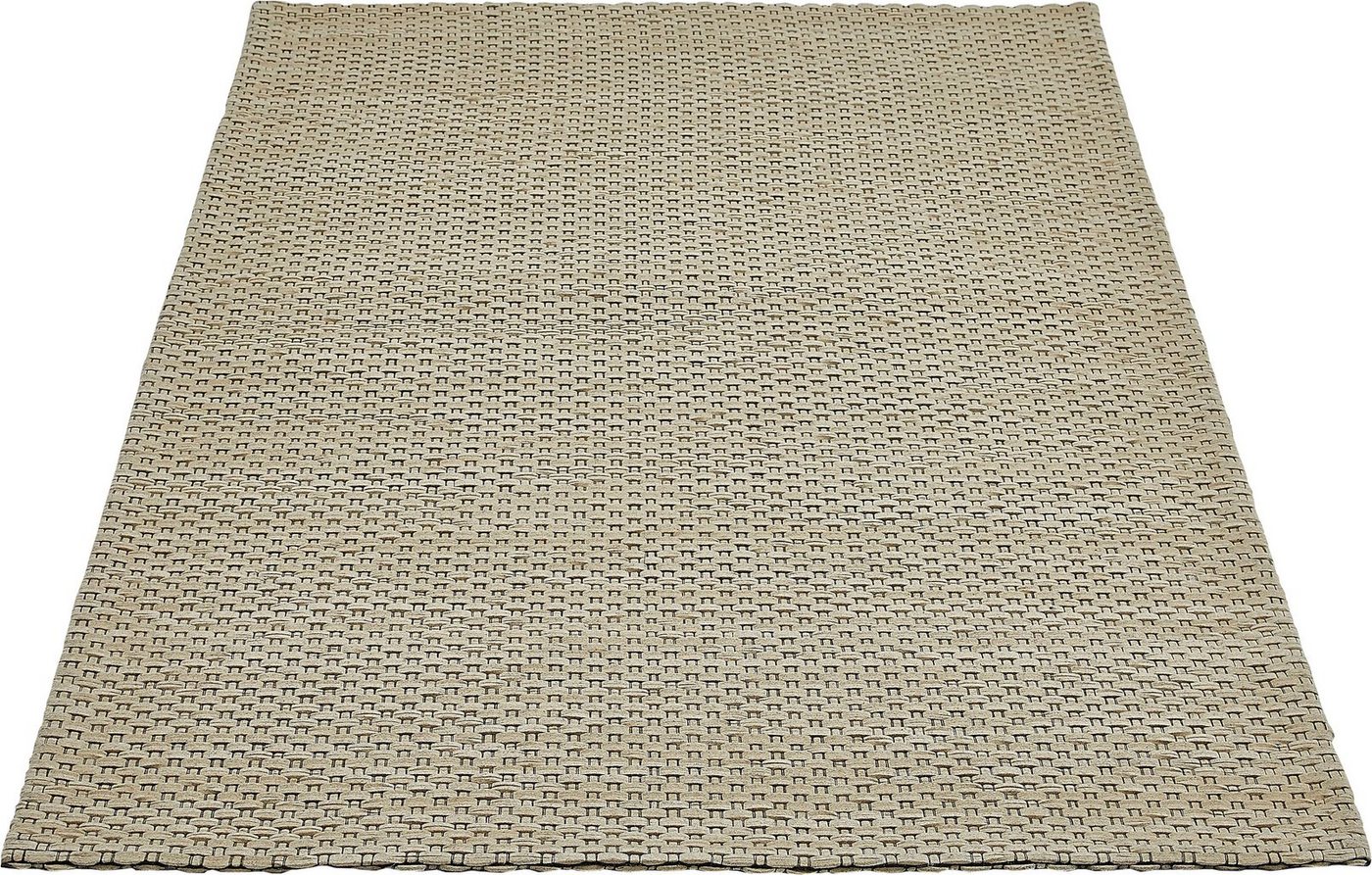 Wollteppich Nora, rechteckig, Höhe: 10 mm, Handweb-Teppich, Flachgewebe, handgewebt, reine Wolle von OTTO