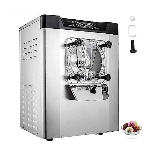 Eismaschine, Tisch-Harteis-Joghurtbereiter, 20 l/h, 1400 W, automatisches Tisch-Gelato-Haushaltsgerät, gewerblich Um Ihre Bedürfnisse zu erfüllen von OUTFYT