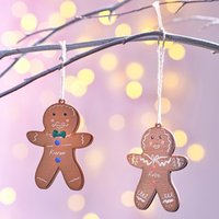 Personalisierte Lebkuchen Männer Dekoration von OakdeneDesigns