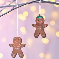 Personalisiertes Kind Lebkuchen Männer Dekoration von OakdeneDesigns