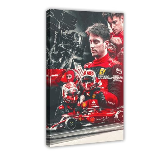World Formula 1 Driver Max Verstappen Poster 2 Leinwand Poster Schlafzimmer Dekor Sport Landschaft Büro Zimmer Dekor Geschenk Rahmenstil 20 x 30 cm von OakiTa