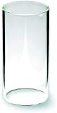 Glaszylinder ohne Boden Borosilikatglas Ersatzzylinder Windlicht Grablaterne Tischkamin Wunschanfertigung nach Maas Öffnung Außen unten und Oben Außen 10 cm Höhe 15 cm von Oberstdorfer Glashütte