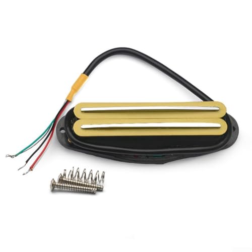 Sensitive Humbucker Tonabnehmer für ST E-Gitarre, Dual Coil, Keramik Bar Magnet (B) von Oceanlend