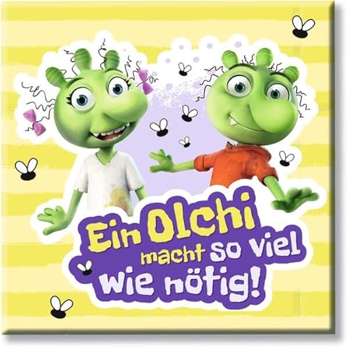 Die Olchis. Magnet "So viel wie nötig" von Oetinger