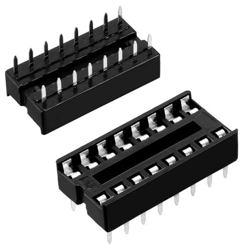 30 Stück 2,54 mm DIP 16 Pin IC Sockel Lötadapter von Oiyagai